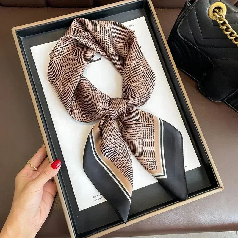 Luxury Design Print Square Scarf