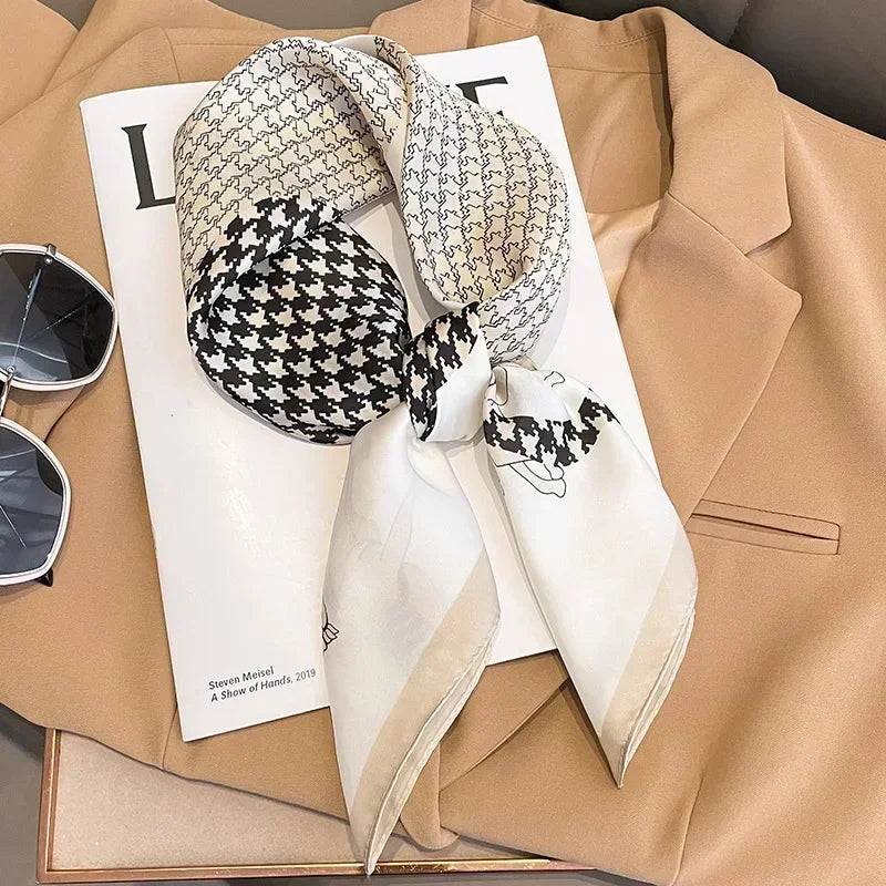 Luxury Design Print Square Scarf