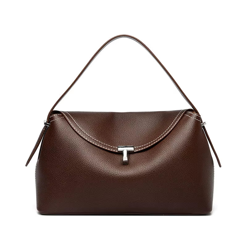 Mauvia Shoulder Bag Classic High-Grade Leather 