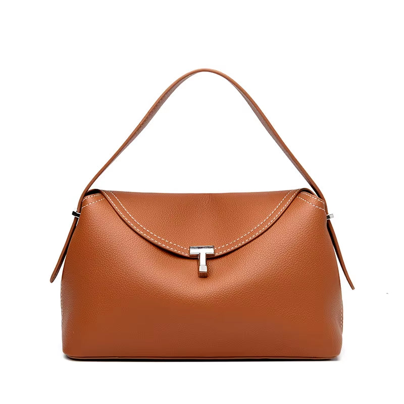 Mauvia Shoulder Bag Classic High-Grade Leather 