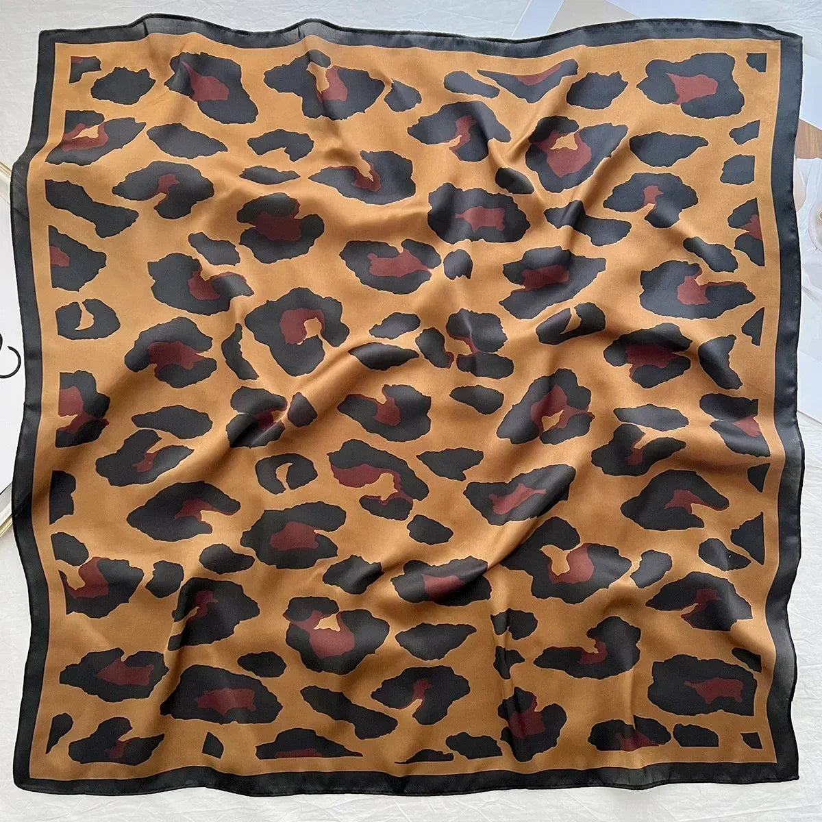 Luxury Design Print Square Scarf