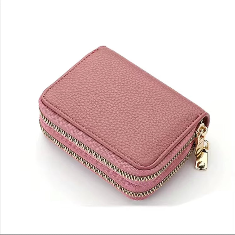 Compact Zipper Wallet | Multi-Card Wallet | Coin Purse | Dual Zipper Wallet | Women’s Wallet | Men’s Wallet | Travel Wallet | Mini Purse | Card Holder | 