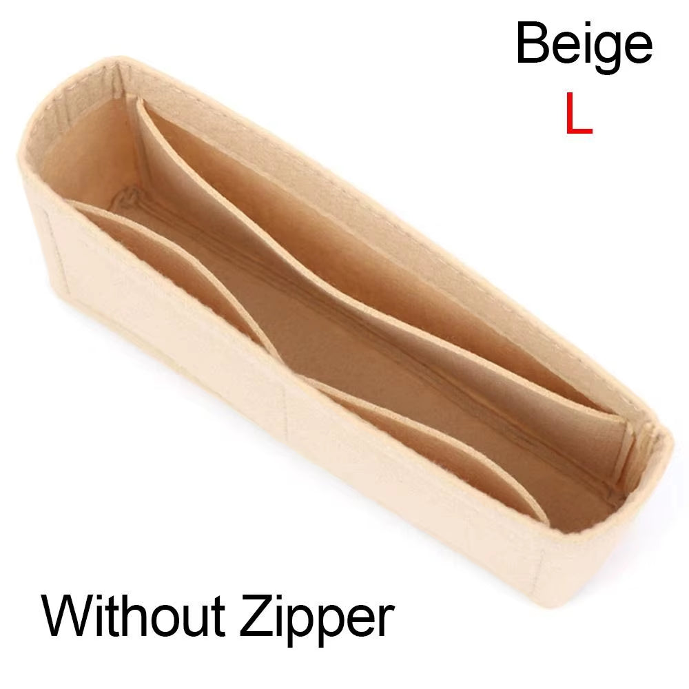 Luxury Felt Handbag Organizer Insert