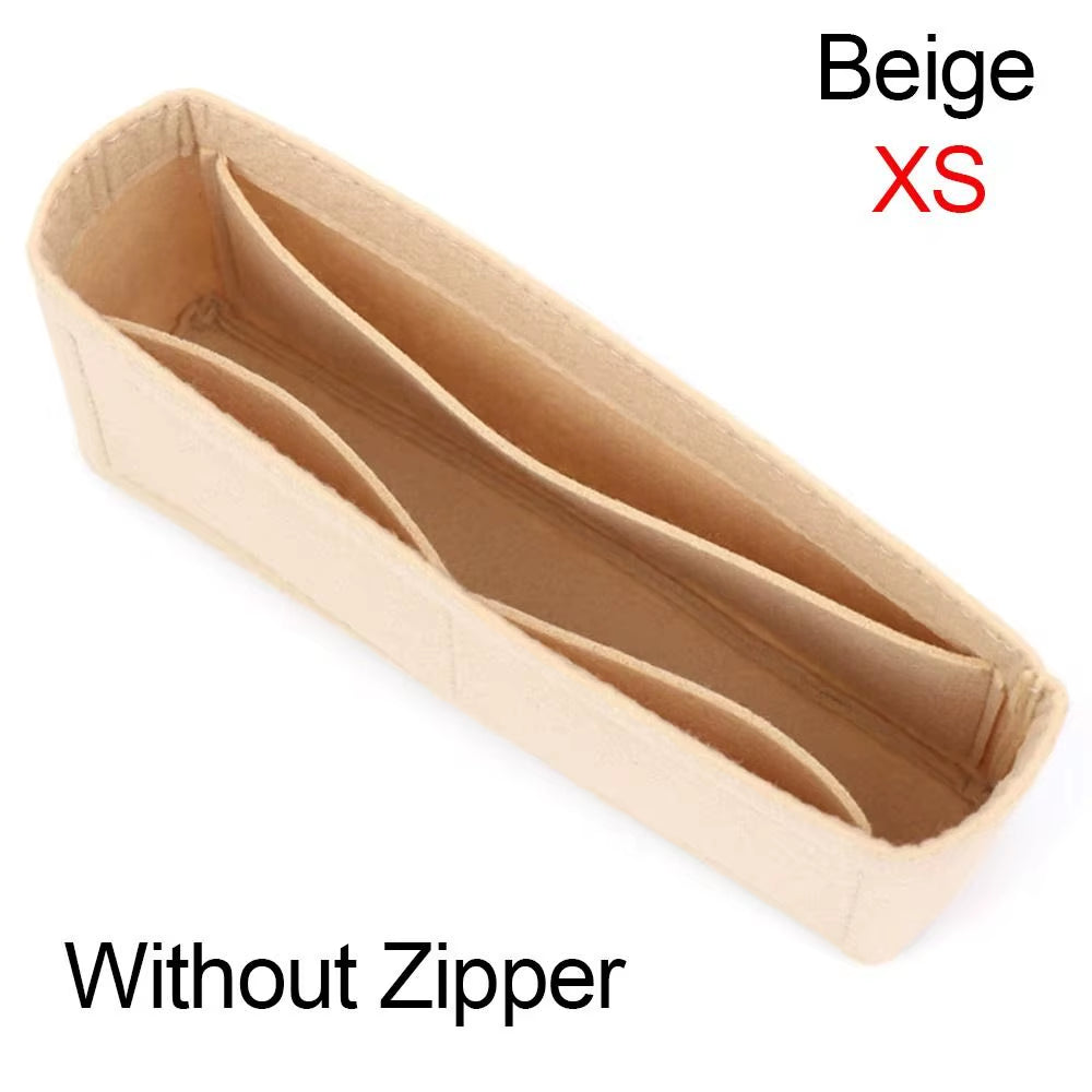 Luxury Felt Handbag Organizer Insert