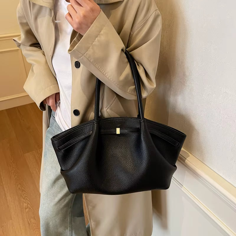 | elegant shoulder bag | women’s everyday bag | Mauvia tote | luxury handbag | spacious tote | designer tote bag | travel shoulder bag | premium women bag | stylish work tote 