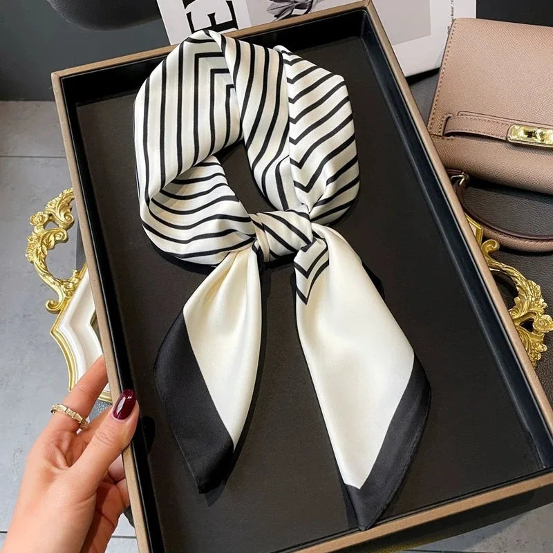 Luxury Design Print Square Scarf