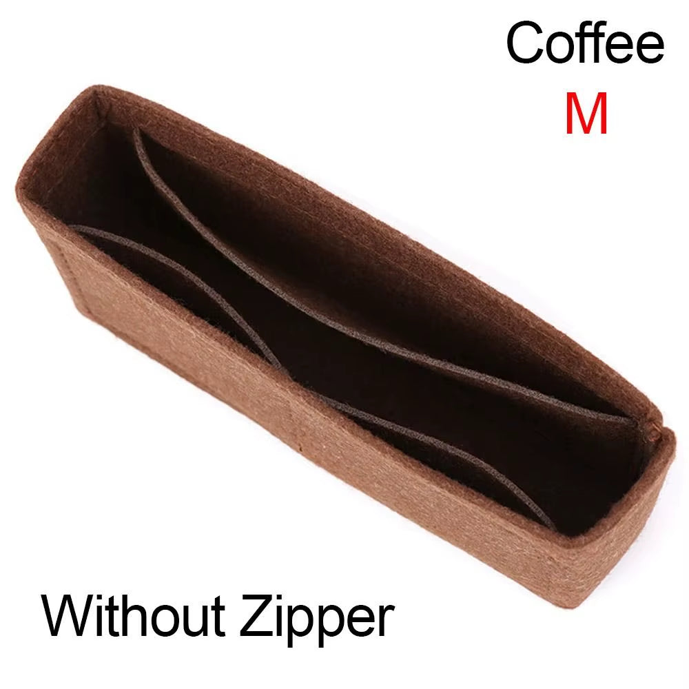 Felt Handbag Organizer | Bag Insert | Luxury Purse Organizer | Handbag Divider | Multi-Pocket Organizer | Tote Bag Insert | Women’s Bag Organizer | Purse Storage | Travel Organizer | Felt Bag Liner | Designer Bag Organizer | Lightweight Insert |